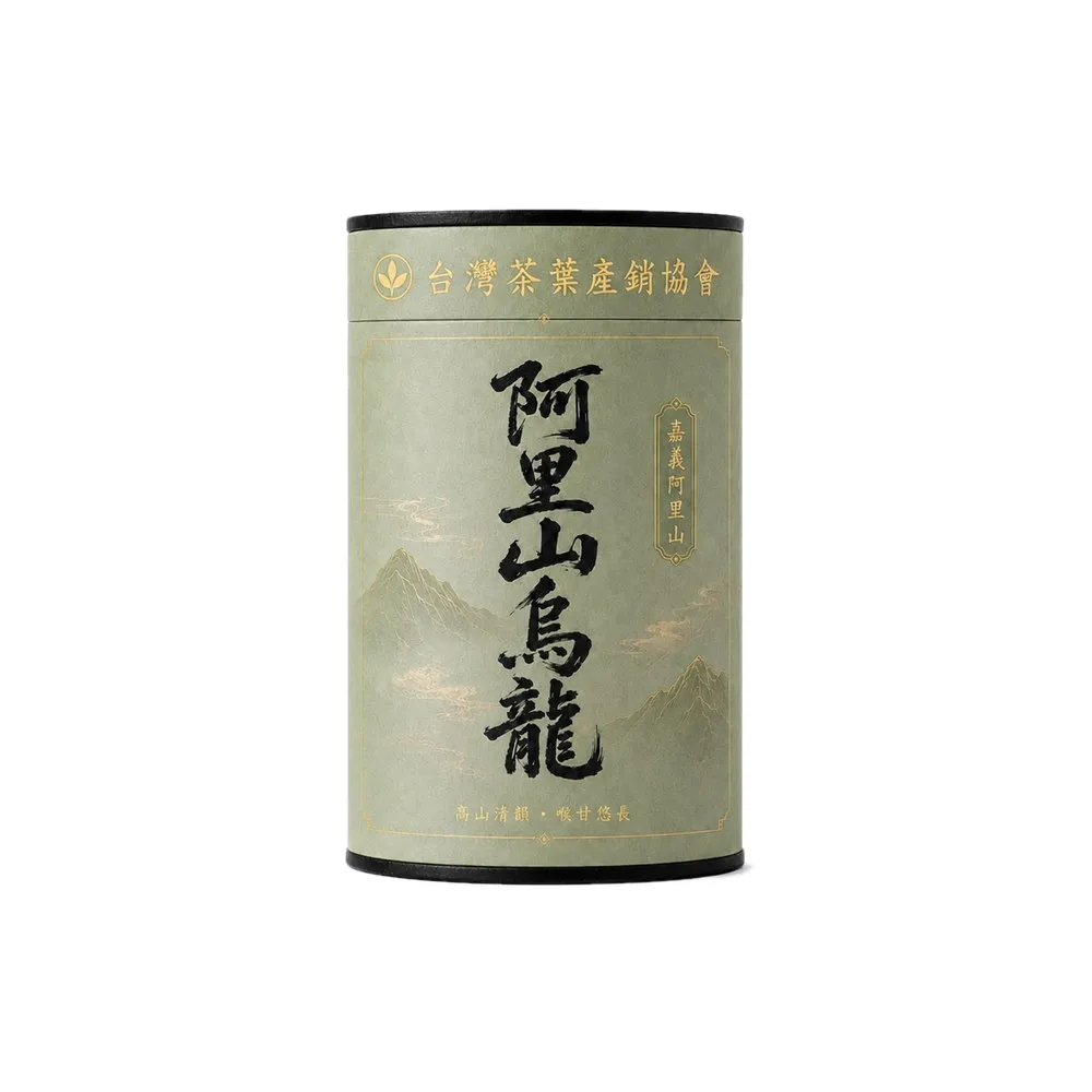 【台灣茶葉產銷協會】阿里山烏龍茶 1入組｜罐裝4兩