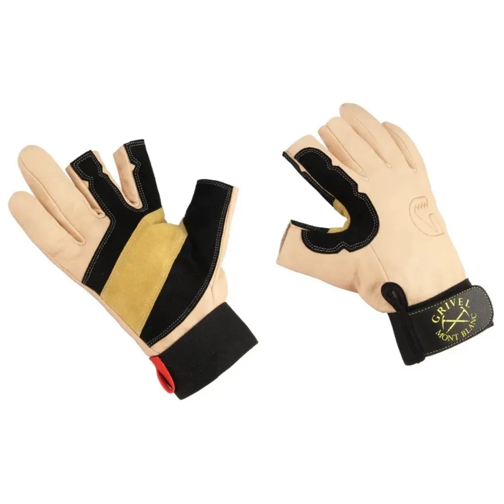 【GRIVEL】GRIVEL ROCK GLOVES 露指皮革工作手套/繩索操作手套 RTFERGLO