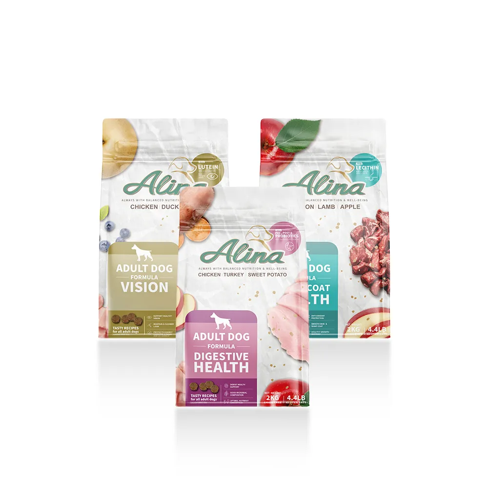 【ALINA】艾萊納 五星主廚快餐車-成犬飼料｜皮毛、腸道、護眼保健配方 2KG  (狗飼料/狗乾糧/推薦飼料)