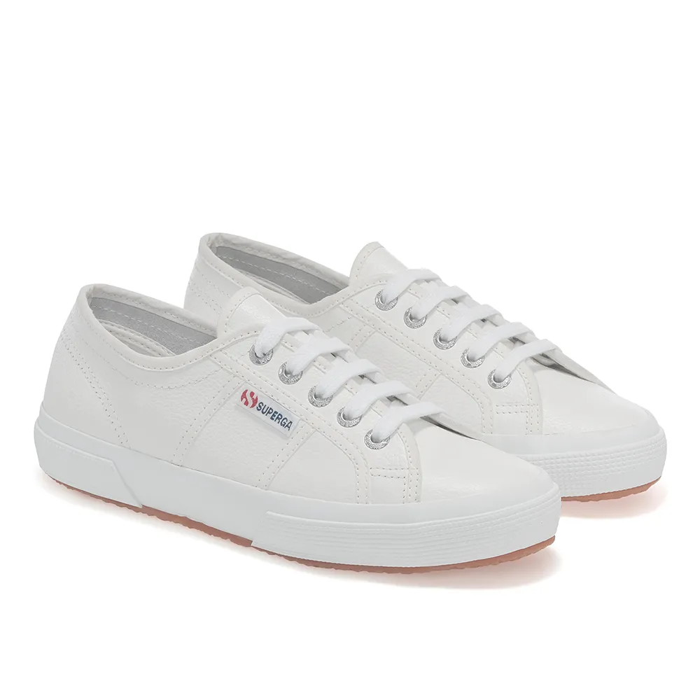【SUPERGA】休閒鞋 男鞋 女鞋 小白鞋 2750 經典系列 皮革 白 S009VH0-900