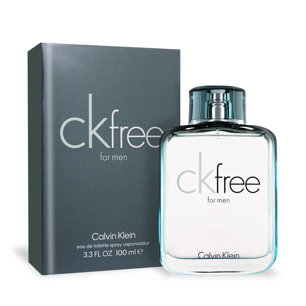 【Calvin Klein 凱文克萊】ck free男性淡香水(100ml)