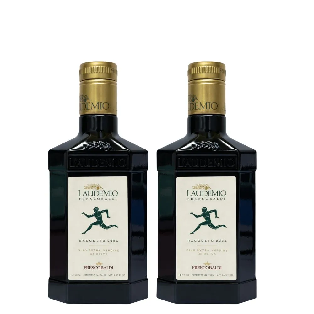 【Laudemio Frescobaldi】冷壓特級初榨橄欖油 250ml x 2瓶(早摘、可生飲、酸價0.2%)雙11