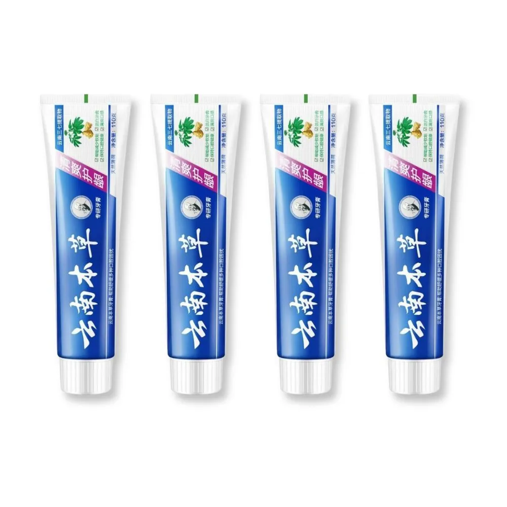 【iBloom】雲南本草牙膏 清新口氣 180g 4入組