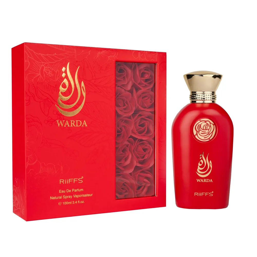 【Riiffs】WARDA 玫瑰女士 EDP淡香精香水禮盒100ml(杜拜原裝-專櫃公司貨)