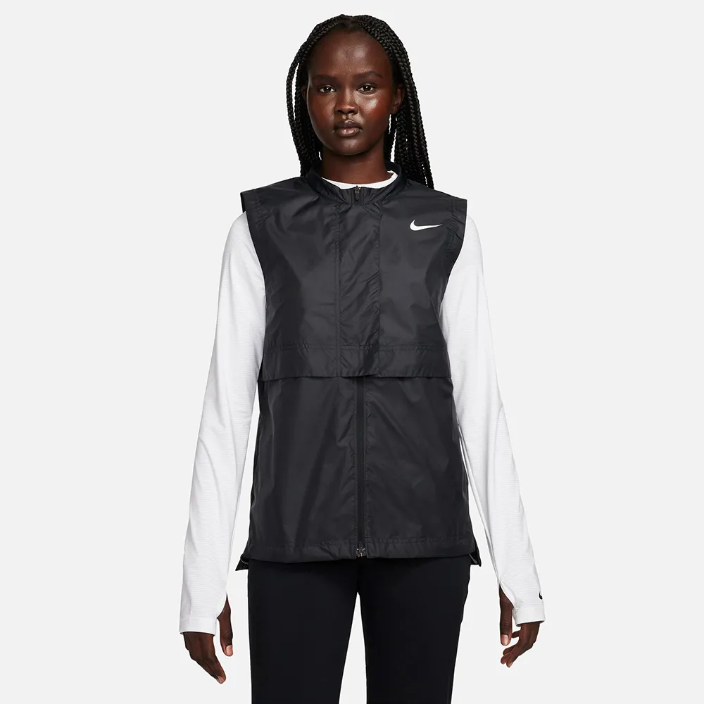 【NIKE GOLF】女款 Nike Tour Repel 高爾夫馬甲背心(黑色)