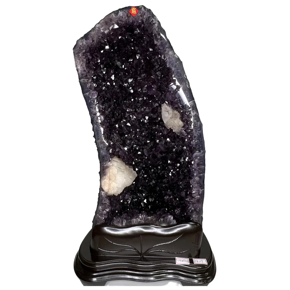 【恬芯晶品】巴西火型頂級紫晶洞13.87KG新居財位擺設MA2(紫水晶洞開運水晶洞招財招貴人開業母親節)