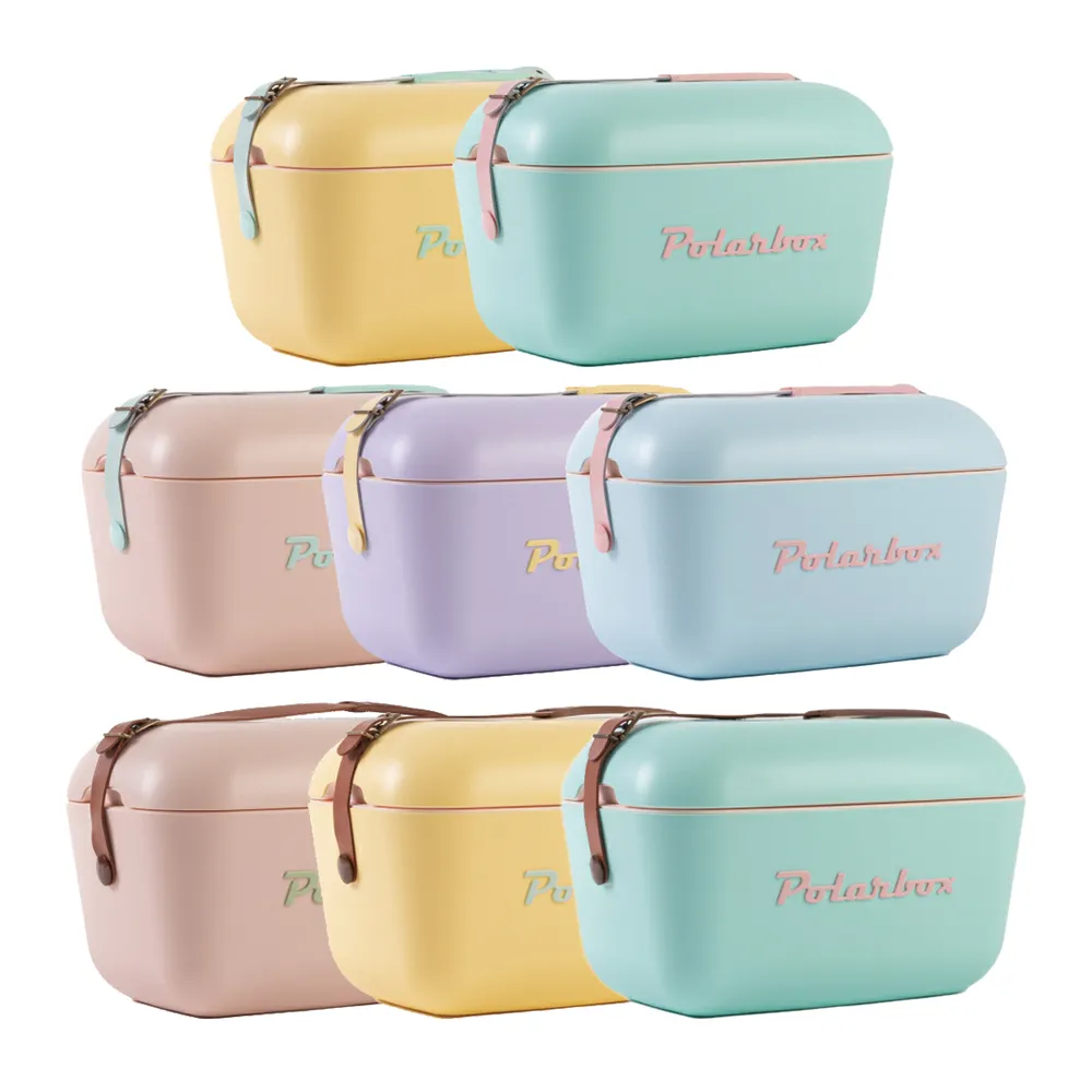 【Polarbox】西班牙 20L網美愛用多功能攜帶式露營野餐保冰盒-多色可選(野餐盒、保冰桶、保冷、保冰箱)