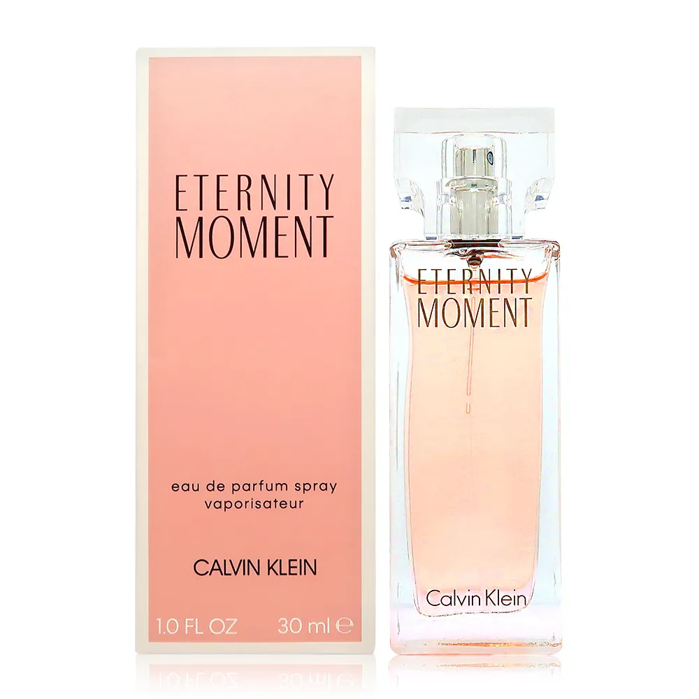 【CALVIN KLEIN】Eternity Moment 永恆時刻女性淡香精 EDP 30ml
