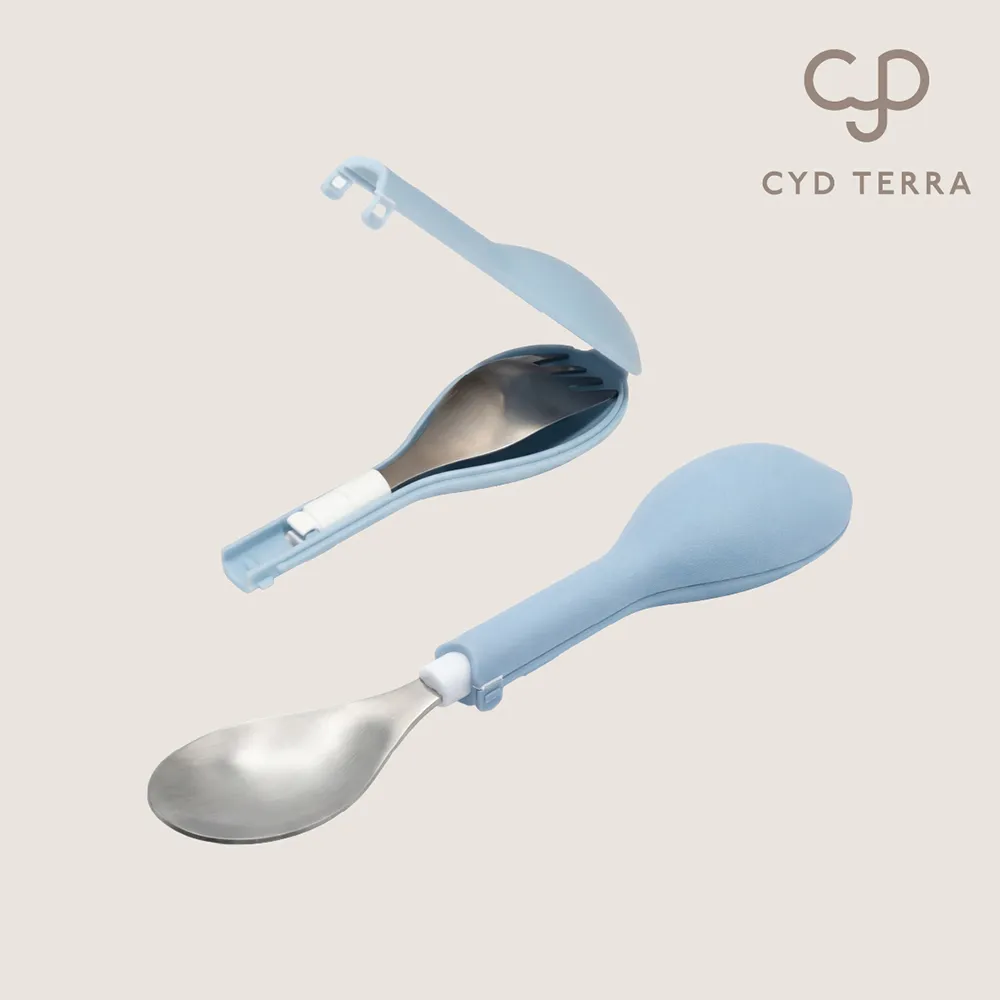 【CYD TERRA】FLIPGO翻滾環保餐具(兒童餐具/環保餐具/三歲以上)