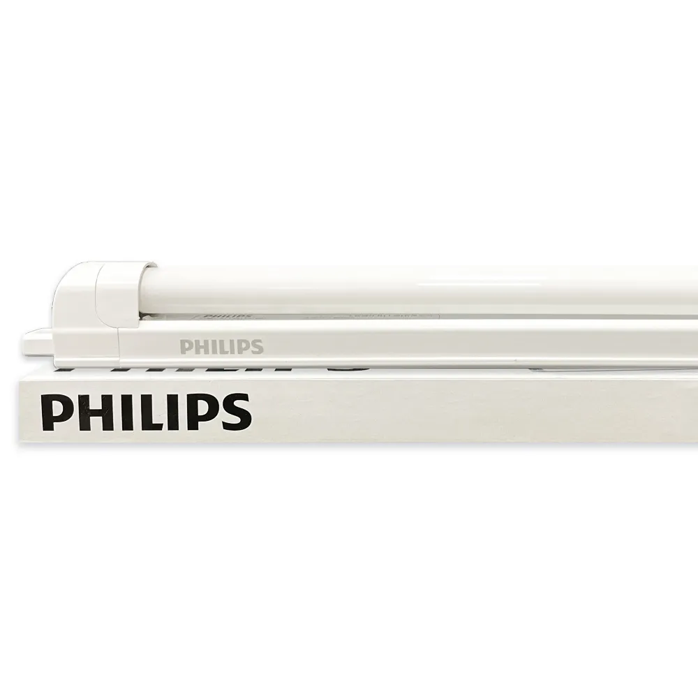 【Philips 飛利浦】4入組 支架燈 T5 28W 220V 4尺 黃光 TCH086 層板燈 無蓋 傳統燈管(光色比LED 燈管飽滿)