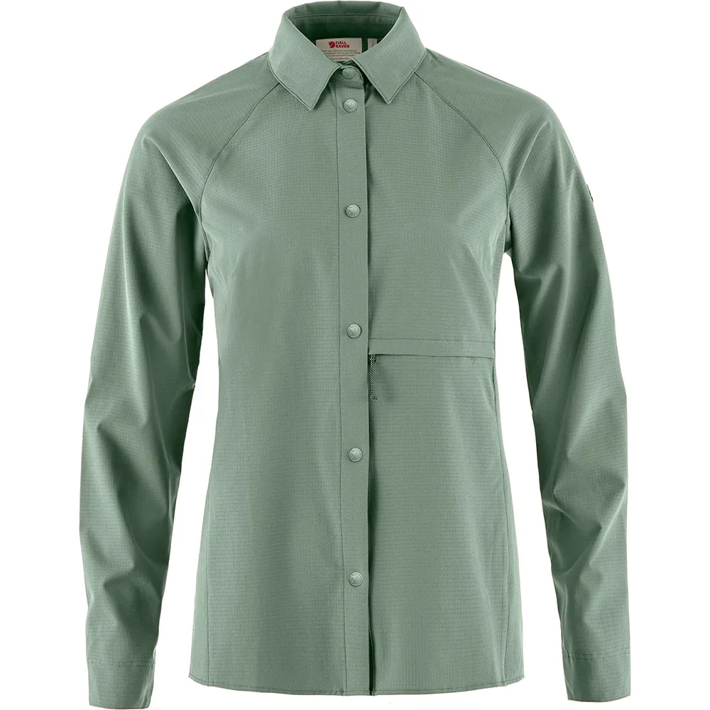 【Fjallraven】bisko Trekking 長袖襯衫 女(FR14600151)