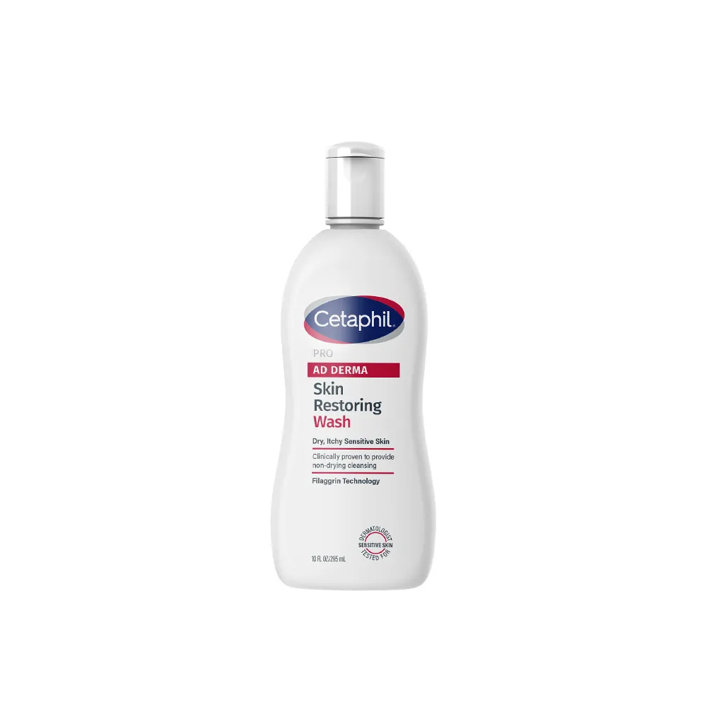 【Cetaphil 舒特膚】官方直營 AD益膚康修護潔膚乳 295ml(臉部身體適用/益膚沐浴/洗臉)