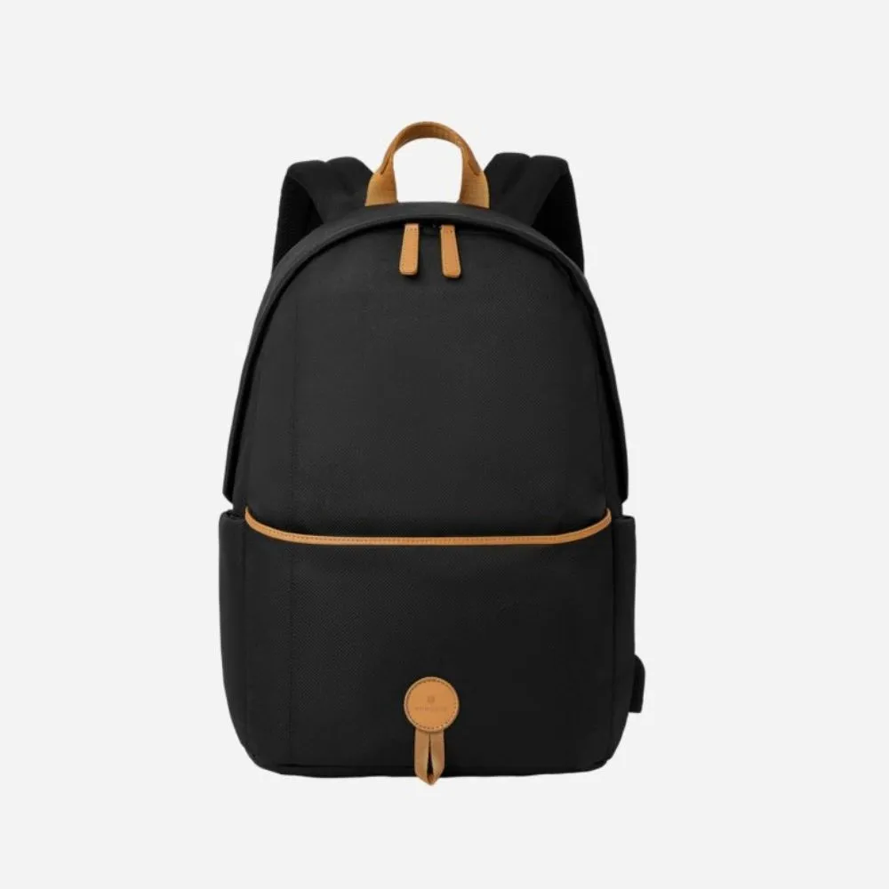 【Nordace】雙11 Ventas 黑色日常背包 ND1131-1(上班通勤旅行上學登山)