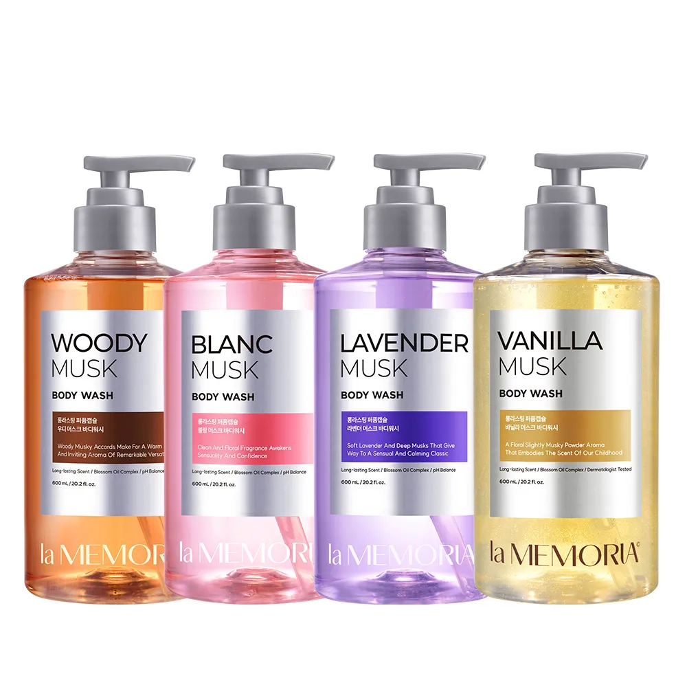 【ShowerMate】la MEMORIA 記憶香氛沐浴乳（600ml）2入組(台灣總代理)