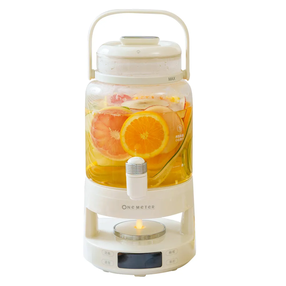 【one-meter】★登錄保固送咖啡★轉轉煮茶機｜多功能冷熱兩用花茶壺