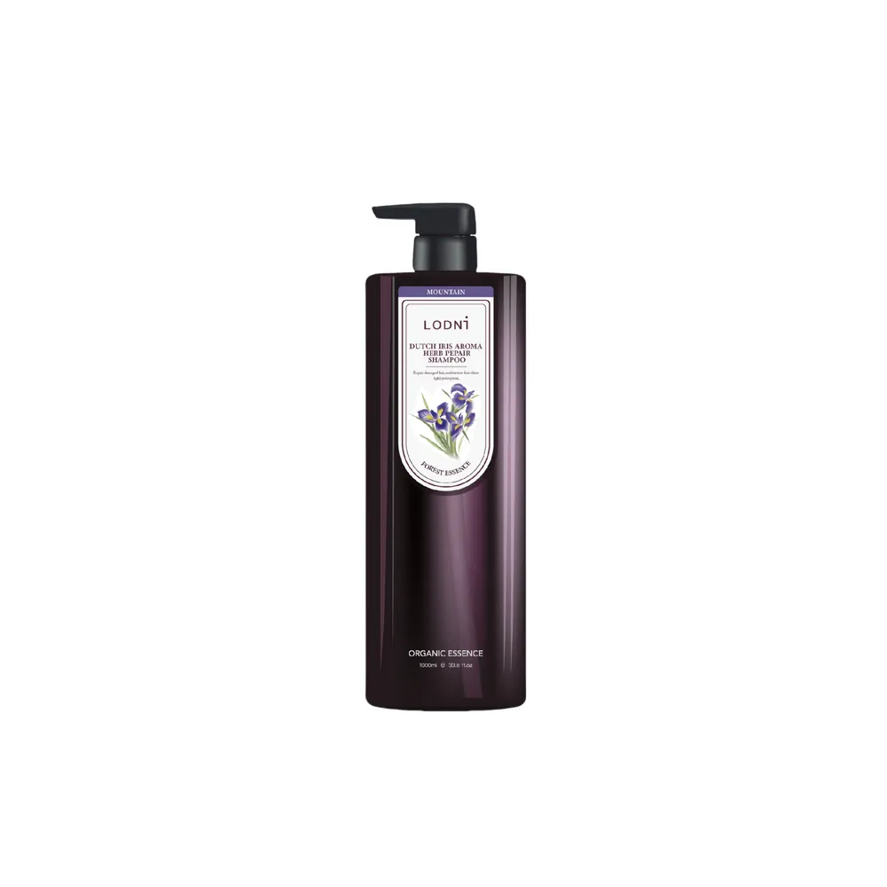【LODNI 蘿德妮】鳶尾花潤澤洗髮精1000mL(乾性、毛躁受損髮適用)