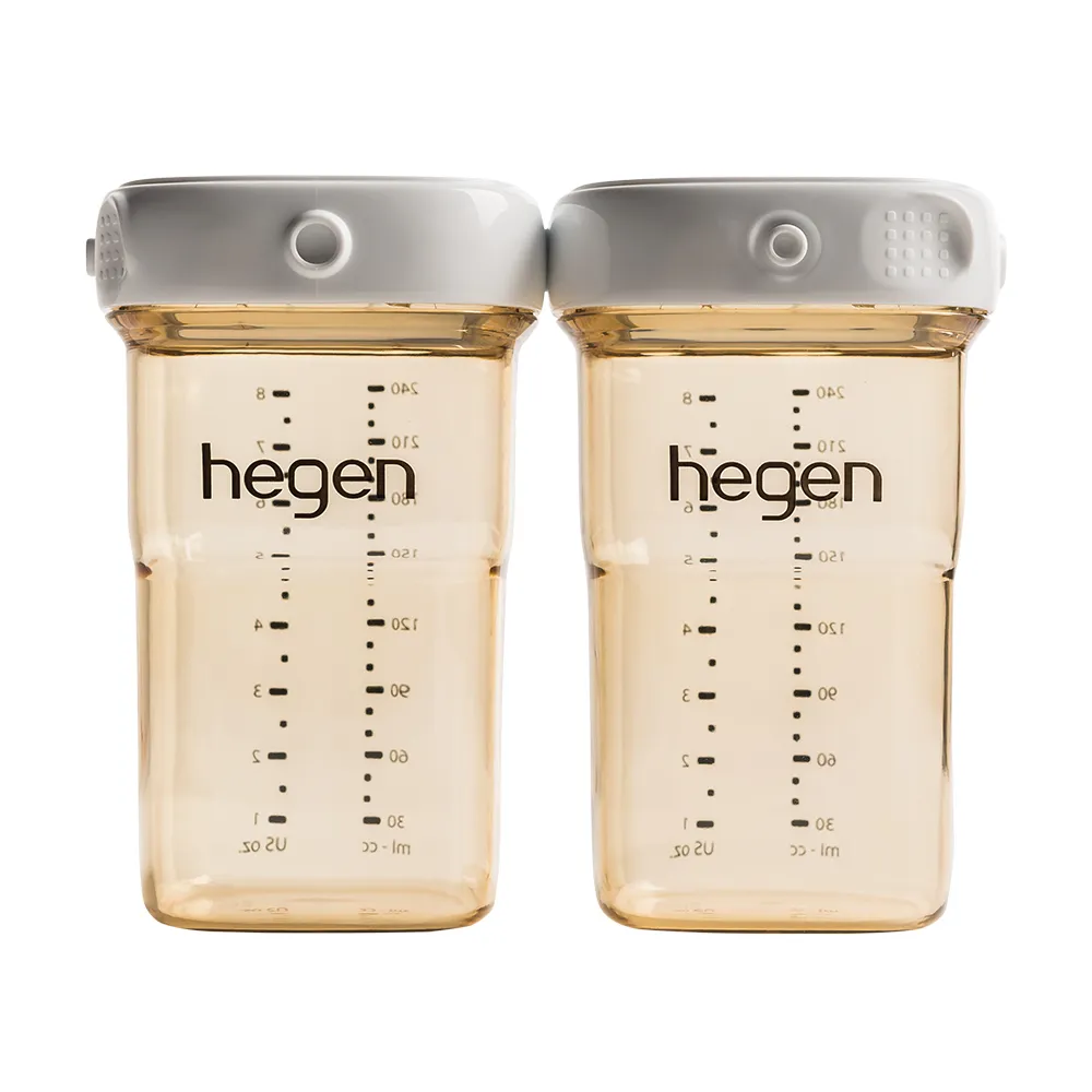 【hegen】總代理｜PCTO™金色奇蹟PPSU多功能萬用瓶 240ml 雙瓶組