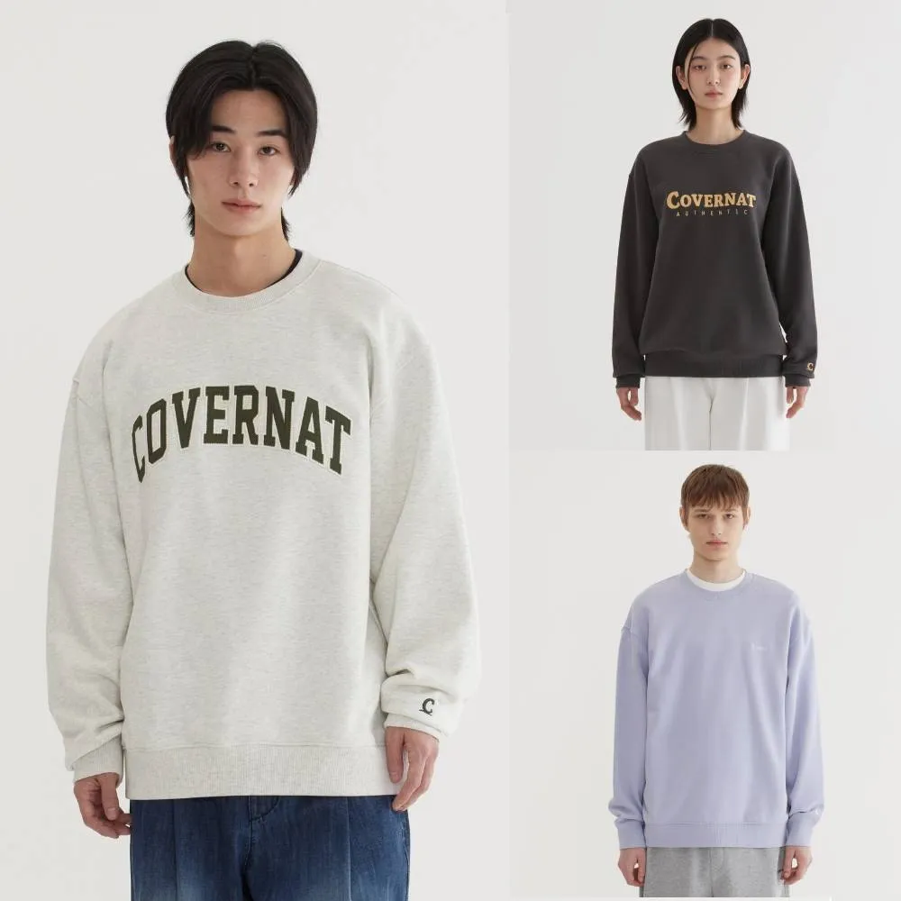 【COVERNAT】經典Logo大學T 上衣(多款可選)