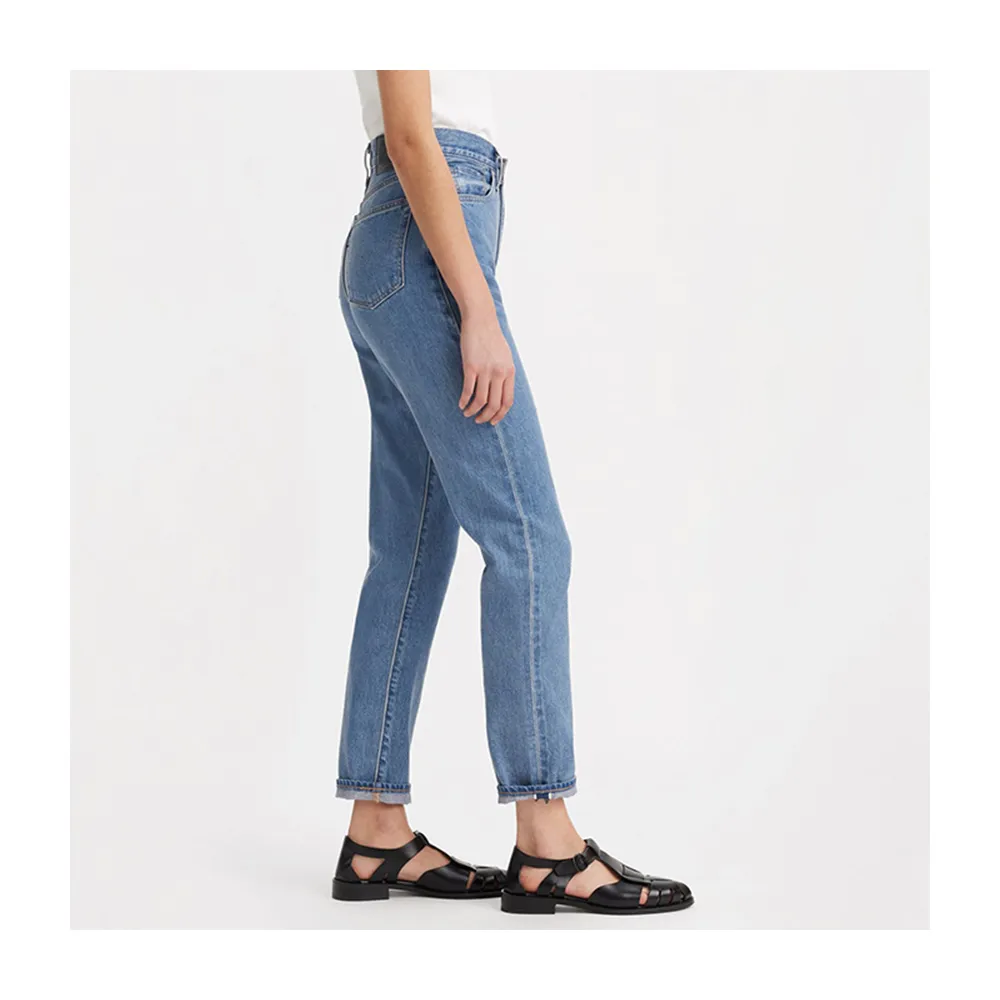 【LEVIS】女款高腰BOYFRIEND男友褲 熱賣單品 A5893-0007