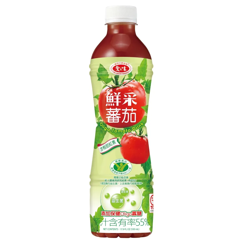 【愛之味】鮮采蕃茄汁(OLIGO保健)(530ml x 24入/箱)