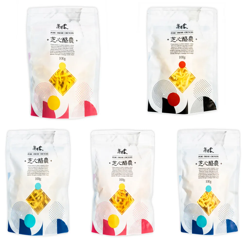 【海濤客】芝心酪農/香濃芝心乳酪絲系列 任選x8包(每包100g/團購美食/零嘴)