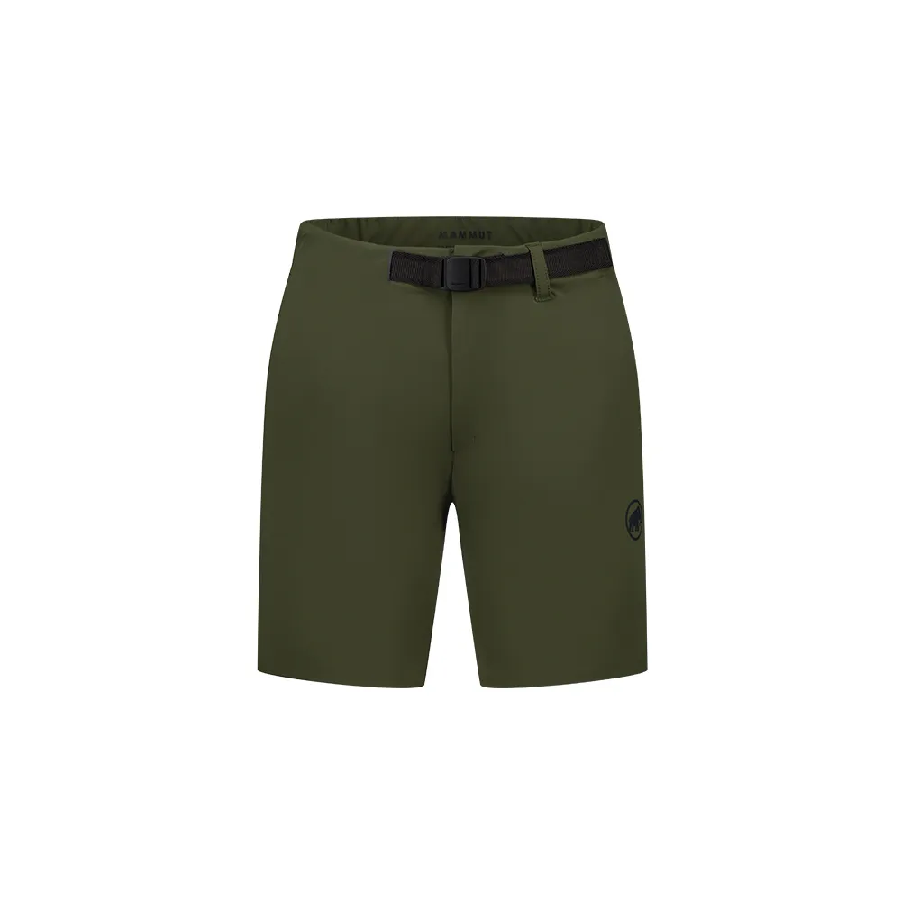 【Mammut 長毛象官方直營】Trekkers 3.0 Shorts AF W 健行防潑水短褲 深沼澤綠 女款 #1023-00483