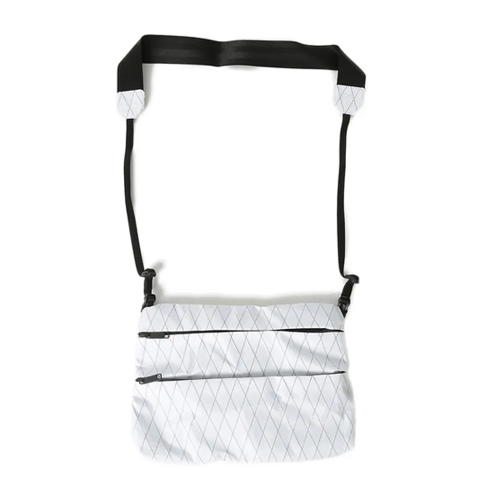【F/CE】X-PAC SACOCHE BAG 白色 菱格紋 抗撕裂 側背包 單車補給袋 F1801XP0005WH