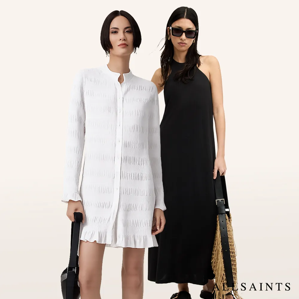 【ALLSAINTS】優雅氣質中長版洋裝 (多款任選)