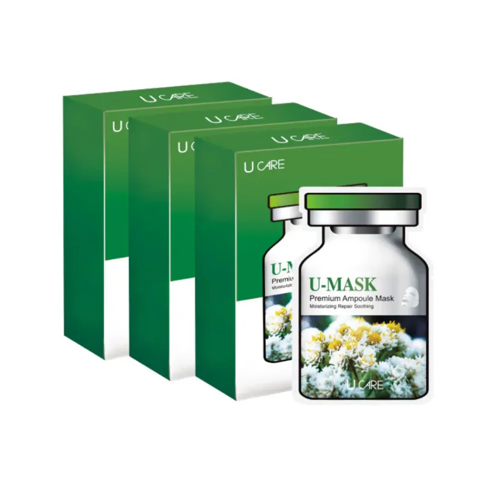 【U CARE】高效安瓶急救修護面膜 30片入