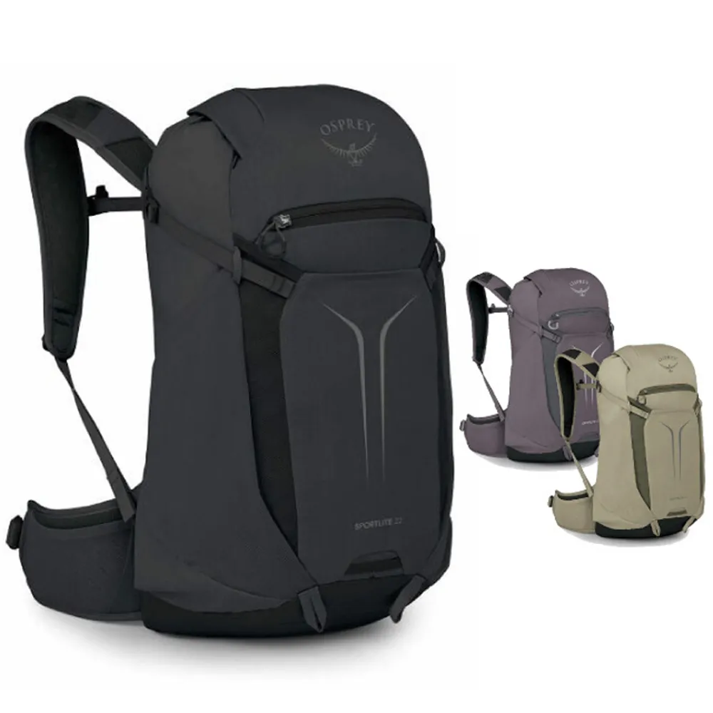 【Osprey】雙11 Sportlite Backpack 22 透氣背負登山健行背包22L.雙肩休閒運動後背包
