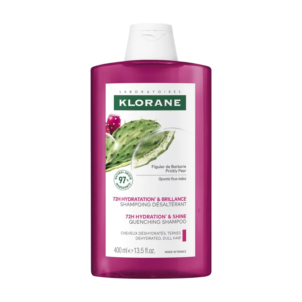【KLORANE 蔻蘿蘭】仙人掌保濕洗髮精400ml