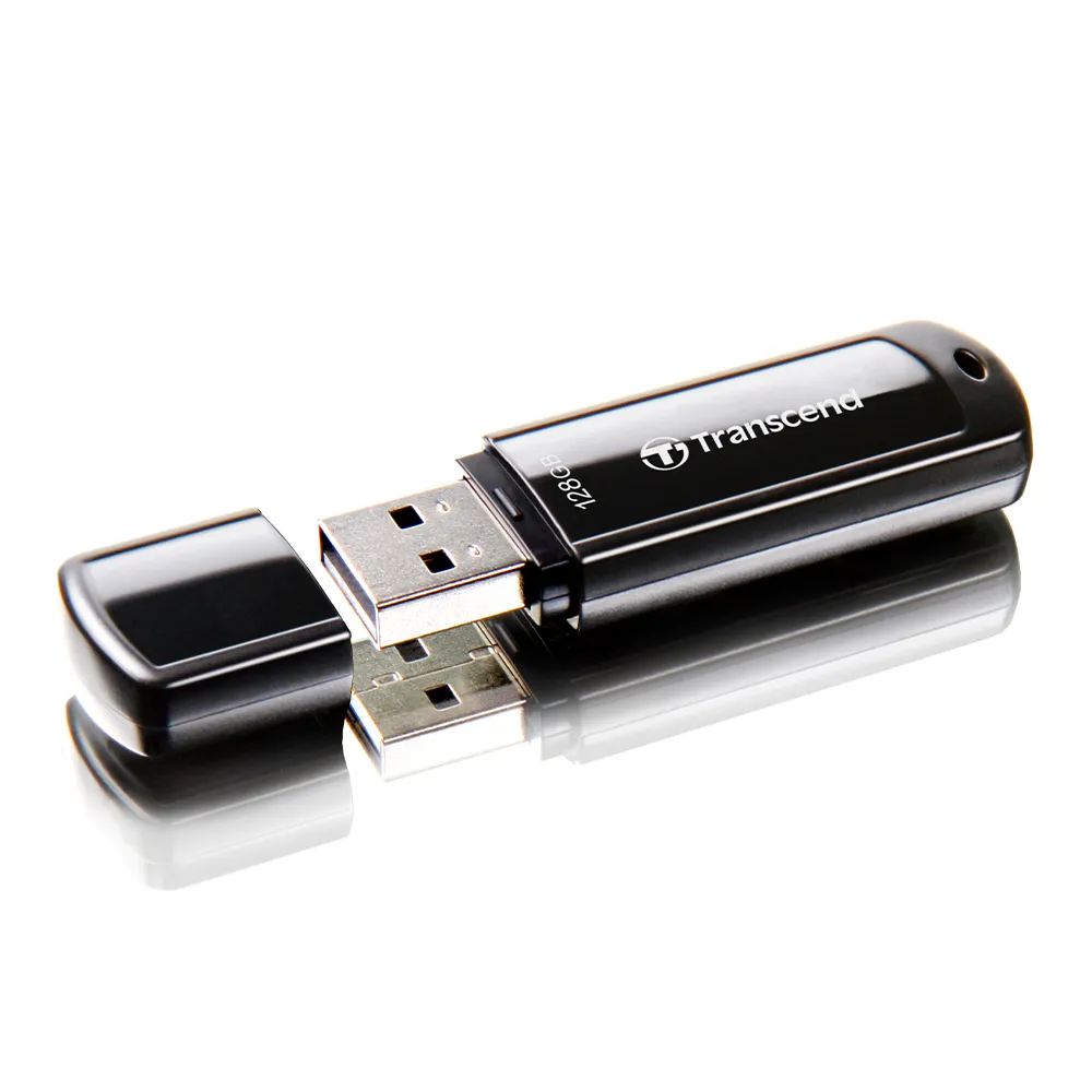 【Transcend 創見】JetFlash700 USB3.1 128GB 隨身碟-經典黑(TS128GJF700 新舊包裝隨機出貨)
