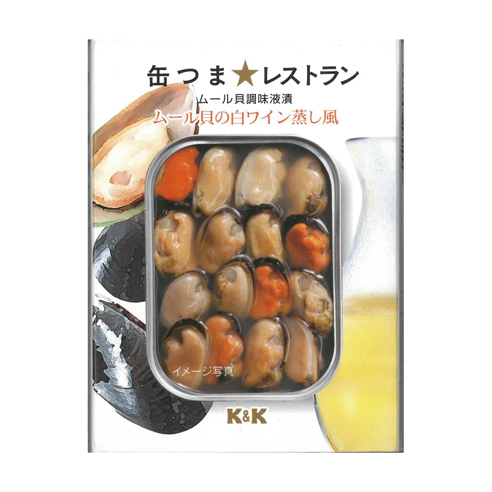 【K&K】白酒煮淡菜 95g