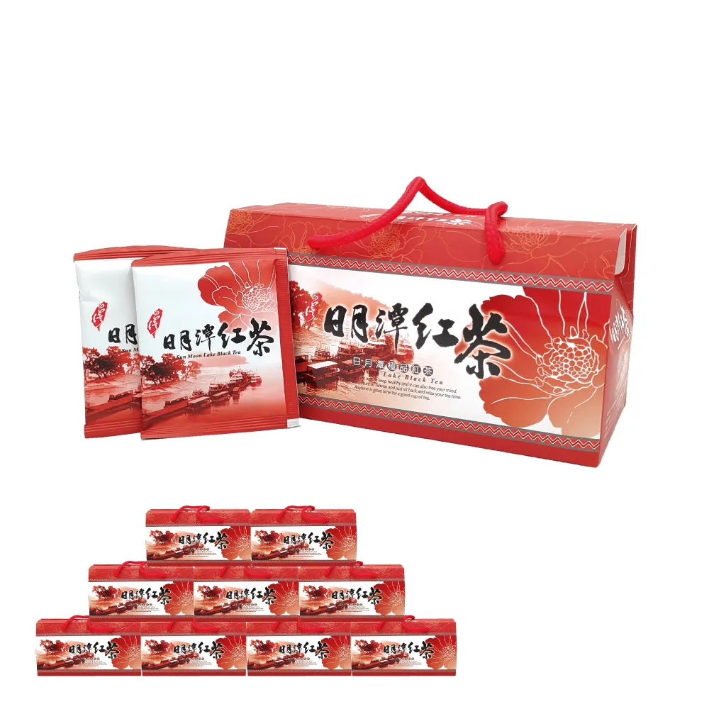 【xiao de tea 茶曉得】台灣日月潭紅茶茶包(2.5gx30入x10盒)