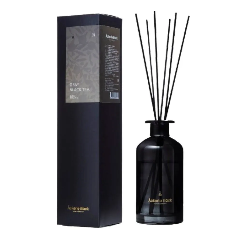 【Ackerle Black】阿克黑精油擴香組250ml -04格雷黑茶(居家香氛/植萃精油/溫潤木質茶香/國際專業調香)