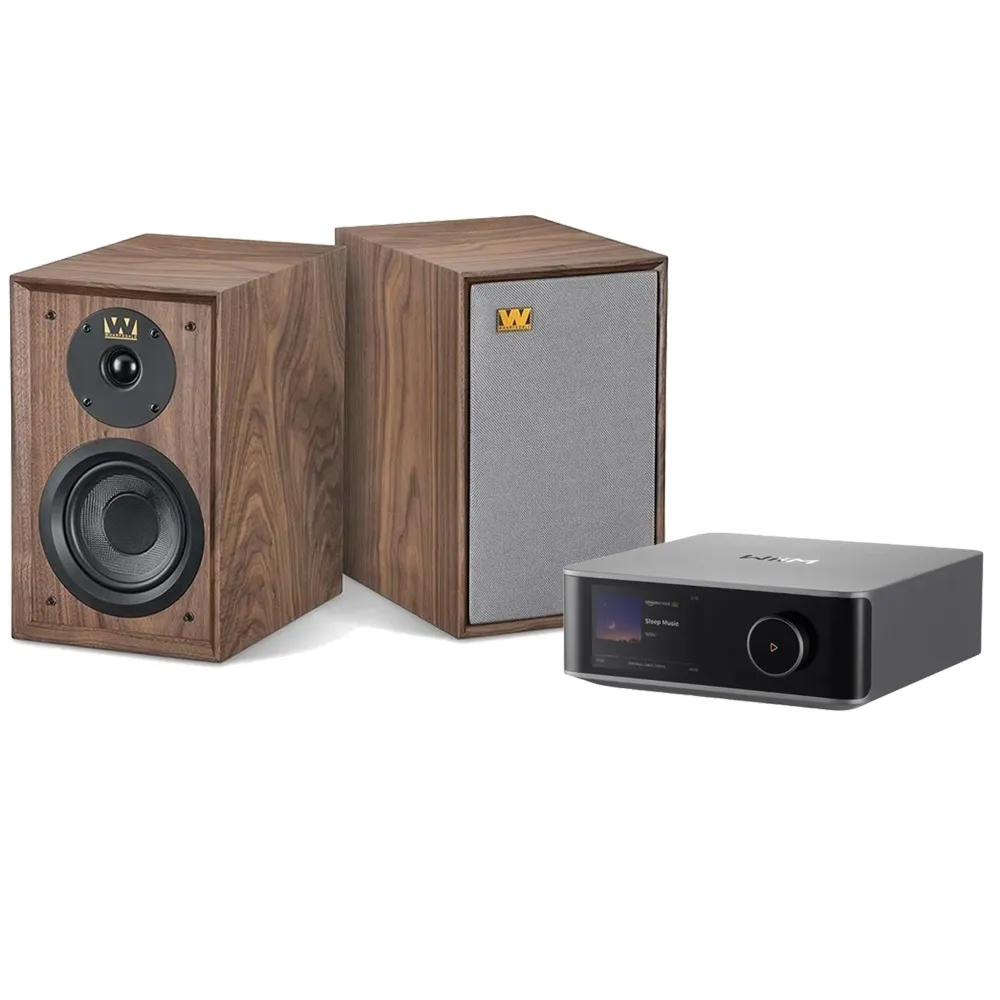 【Wharfedale】DENTON 80 + WiiM AMP Ultra 音響組合