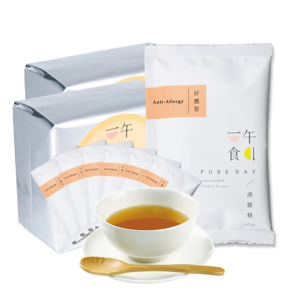 【一午一食】好體質滴雞精60入+贈6包不挑款(環保包裝65ml/包)