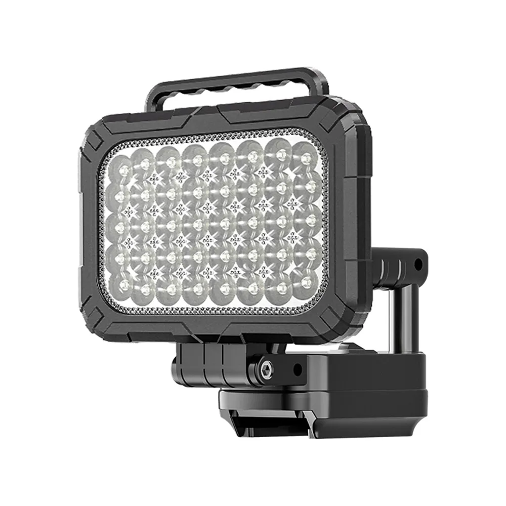 【DOMU 東牧】燈 led燈 工作燈 露營燈 照明燈 新升級把手 戶外照明燈 120W（8寸把手式）帶USB快充接口