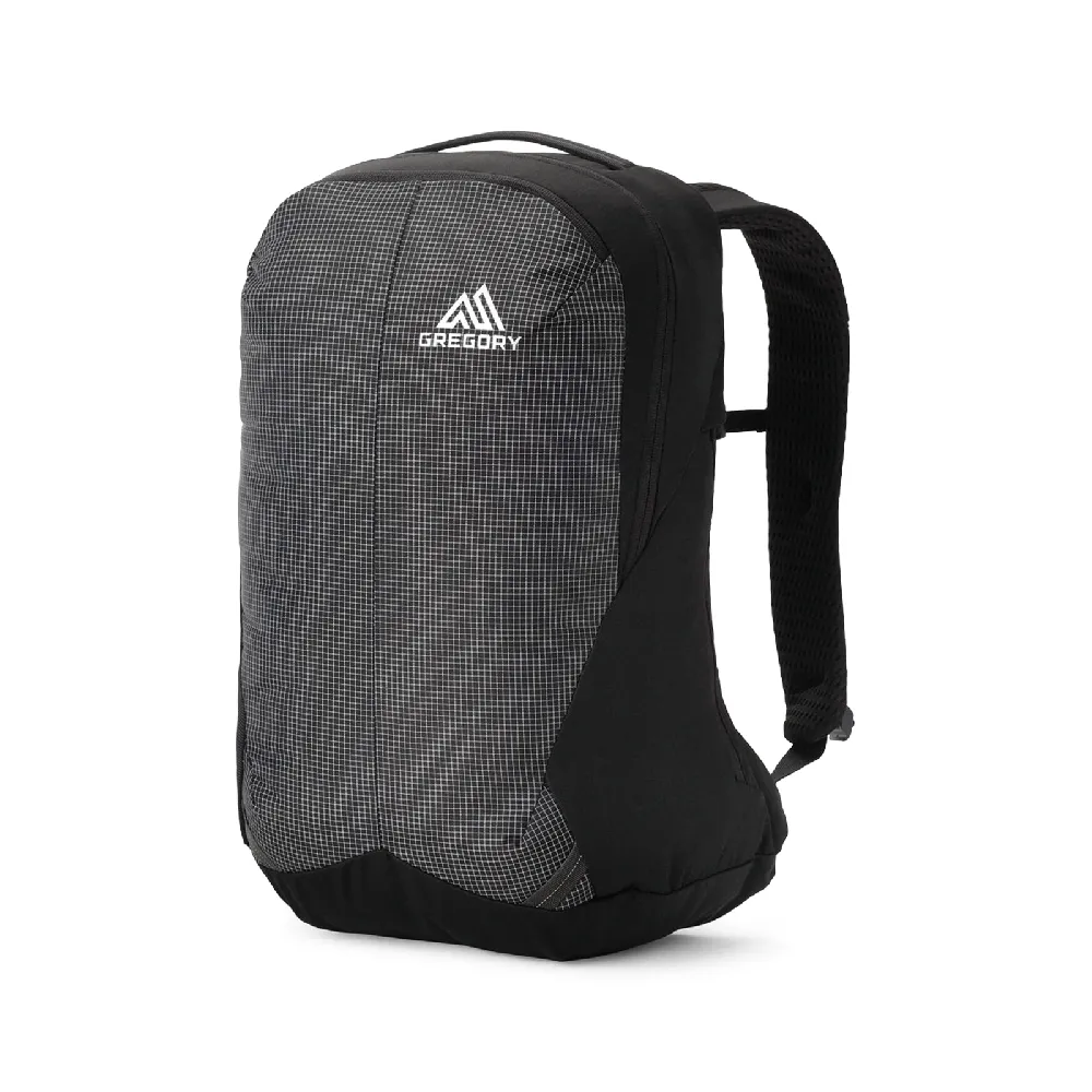 【Gregory】後背包 18L Rhune Backpack 13吋筆電包 黑 格紋 電腦包 書包(150944A385)