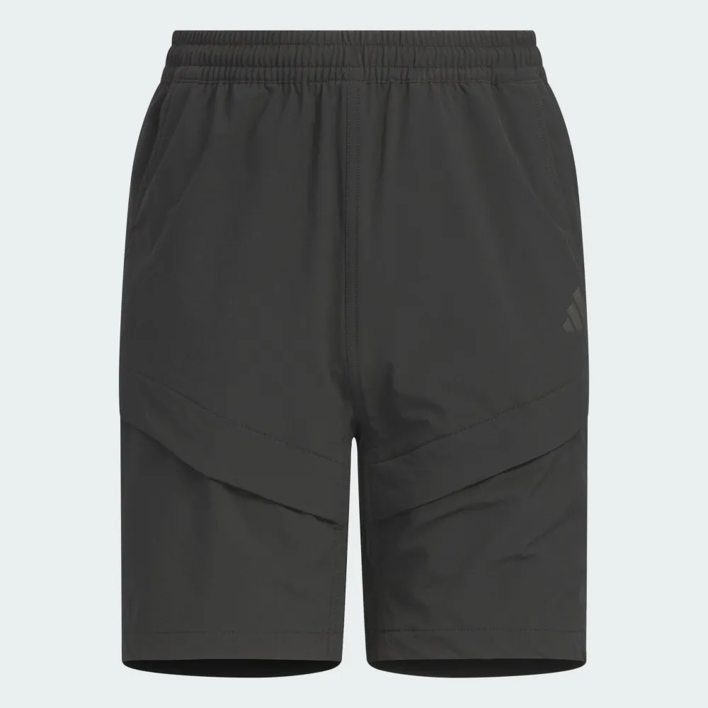 【adidas 愛迪達】ESSENTIALS 運動短褲 童裝 JM4553