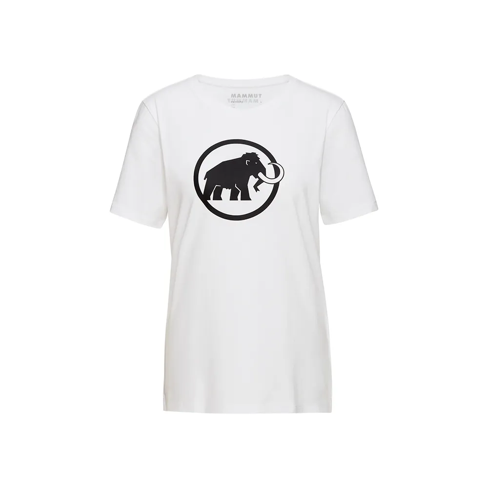 【Mammut 長毛象官方直營】Mammut Core T-Shirt Women Classic 機能短袖T恤 女款 白色 #1017-04072
