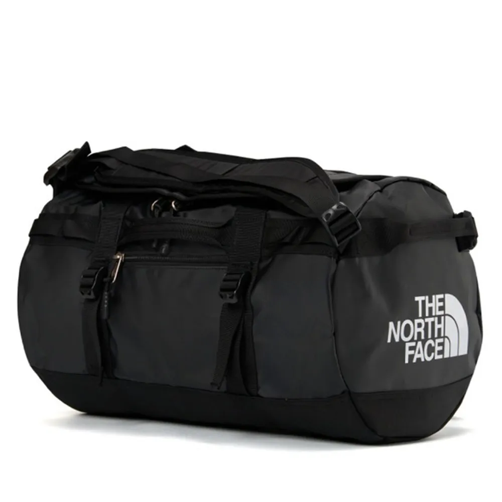 【The North Face】BASE CAMP DUFFEL 大容量背提兩用旅行袋31L_XS.自助旅行雙肩後背包(52SS-53R 宇宙黑)