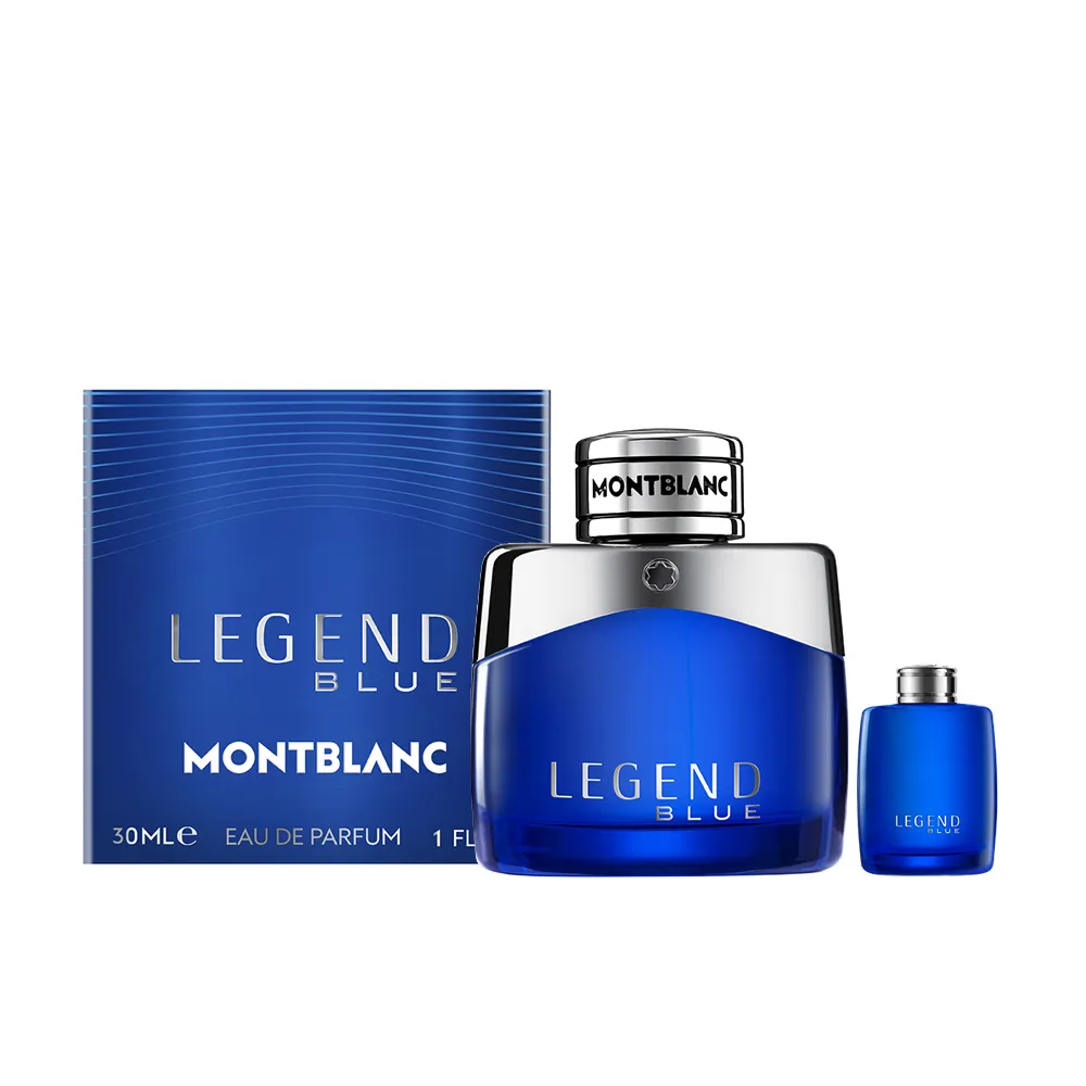 【MONTBLANC 萬寶龍】傳奇紳藍淡香精30ml(贈隨機小香乙瓶.專櫃公司貨)