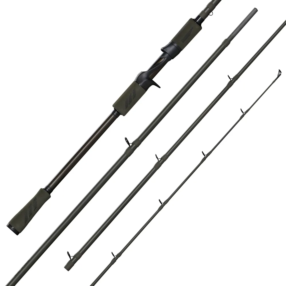【OKUMA】Soldier特戰四節式槍柄/直柄路亞竿-路亞竿7.1呎L、M、MH、H(方便攜帶的四節旅竿尺寸)