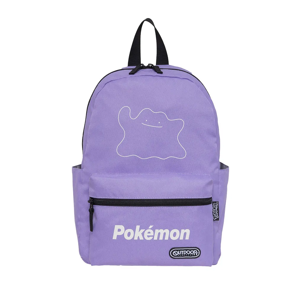 【OUTDOOR 官方旗艦館】雙11 寶可夢Pokemon-夜光百變怪後背包-紫色 ODGO23Q01PL