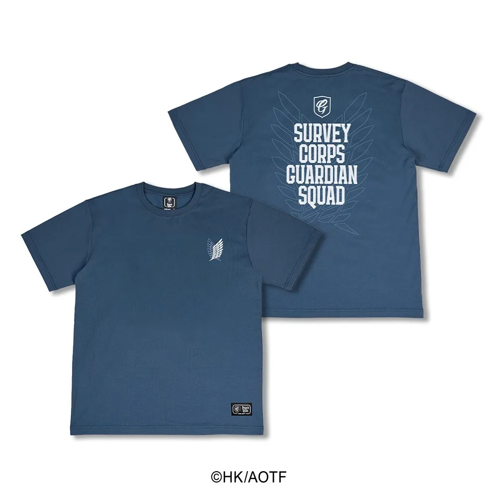 【富邦悍將】進擊的巨人 聯名短TEE(自由之翼款/LOGO款_XS-3XL)