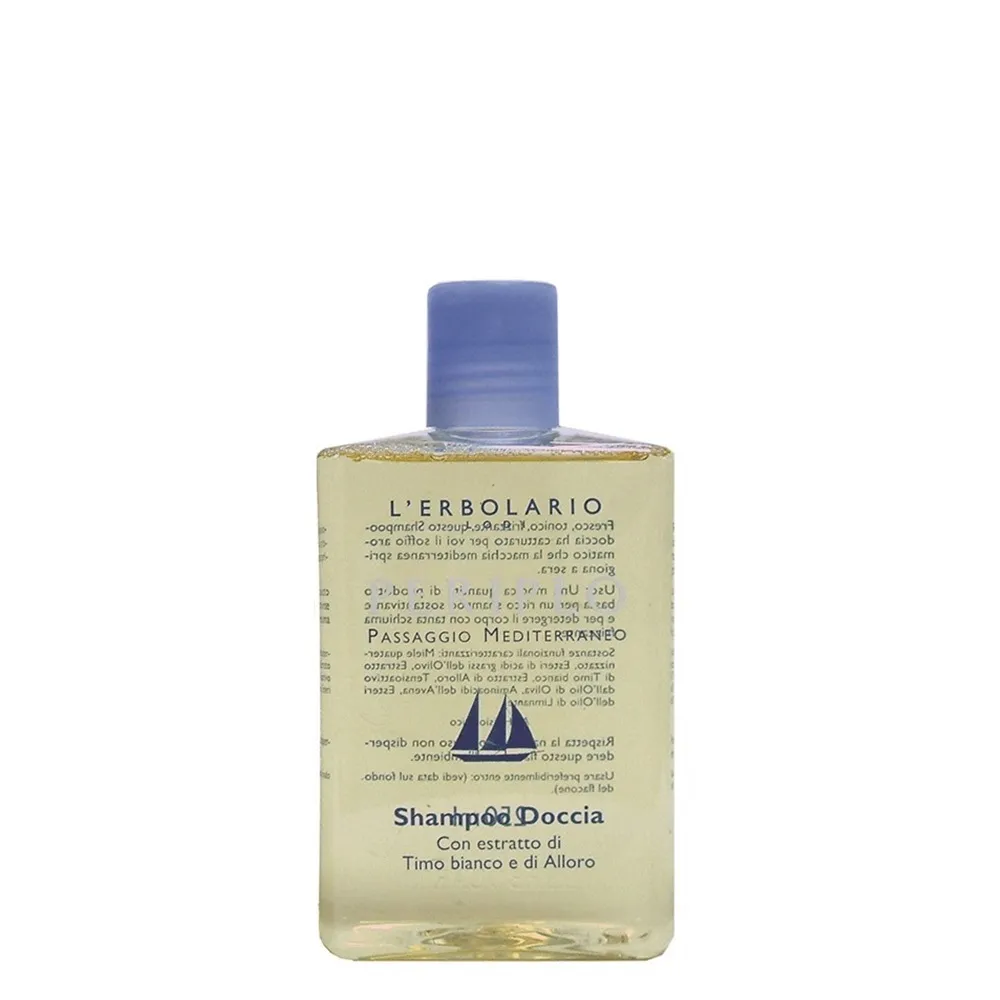 【L’ERBOLARIO 蕾莉歐】地中海藍調沐浴洗髮精250ml