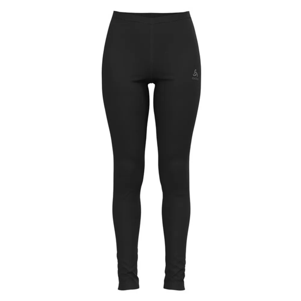 【ODLO】女 ECO 升級型 EFFECT 銀離子保暖型長褲.專業機能型衛生褲/ 141261-15000 黑