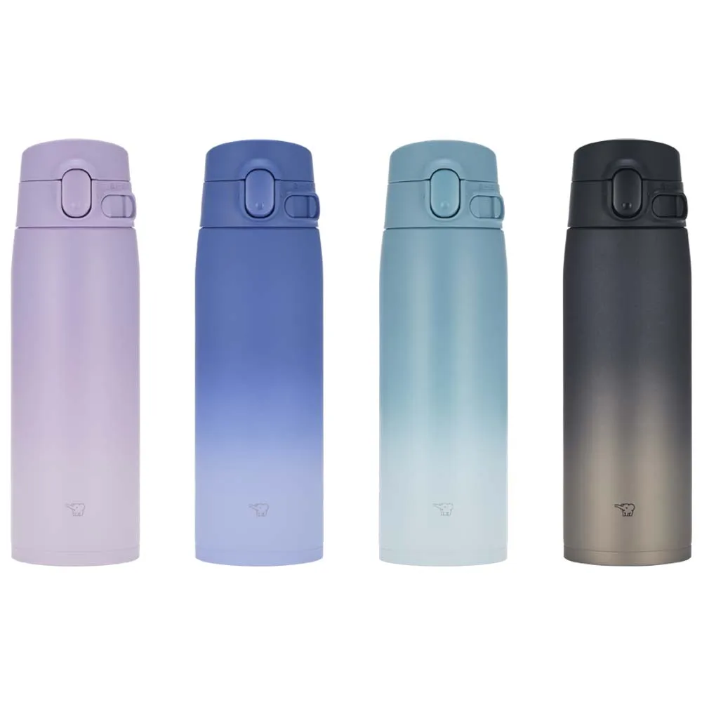 【ZOJIRUSHI 象印】彈蓋漸層不銹鋼真空保溫保冷杯-600ml (SM-VH60 保溫瓶/保冰/環保杯)