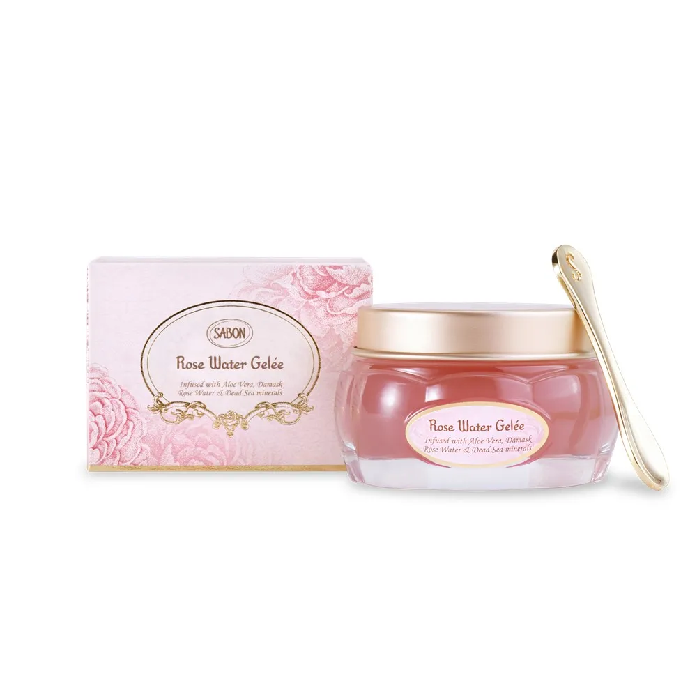 【SABON】官方直營 大馬士革玫瑰有機光燦水凝凍80ml